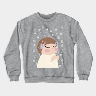 The cutest dreamy baby Crewneck Sweatshirt